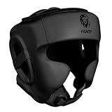 FIGHTR MMA Boxing Headgear with Best fit | Boxing Helmet Guard for Sparring | Adjustable Size for MMA, Muay Thai, Kickboxing & Martial Arts