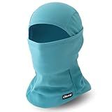 Oliumt Balaclava Ski Mask, Warm, Breathable & Lightweight, Full Coverage Fleece Winter Face Mask for Men & Women (Blue)