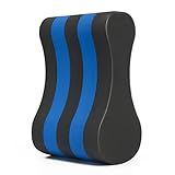 NEAGLORY Swimming Pull Float, Soft Swimming Float Kickboard, EVA 5-Layer Pull Buoy Leg Float, Pool Training Aid, Legs and Hips Support for Adults, Kids, and Beginners, Black & Blue