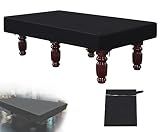 7 Foot Billiard Pool Table Cover, Waterproof&Tearproof Cover for Pool Table with Storage Bag, Indoor Outdoor All Season Sun Rain Snow Dust Protection Snooker Table Covers