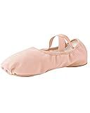 Stelle Women Ballet Shoes Highly Stretch Canvas Adult Ballet Slippers Split Sole Yoga Dance Shoe for Girls Boys(Ballet Pink,8MW)