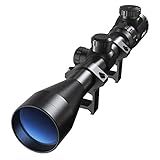 Pinty 3-9X40 Red Green Rangefinder Illuminated Optical Rifle Scope