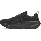Under Armour Men's Charged+ Assert 11 Running Shoe, (002) Black/Black/Black, 12, US