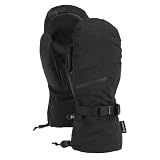 Burton Men's Gore-TEX Insulated Mittens – True Black, L | Waterproof Winter Snowboard Mittens.