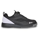 Hammer Vibe Mens Bowling Shoes (Black/Grey Right Hand, US Footwear Size System, Adult, Men, Numeric, Medium, 10.5)