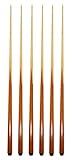 HAN'S DELTA Set of 6 Pool Cues New 57" Real 4-Prong House Bar Billiard Pool Cue Stick