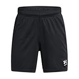 Under Armour Boys Challenger Shorts, (001) Black / / White, Medium