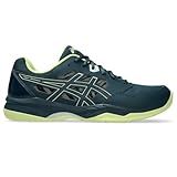 ASICS Men's Gel-RENMA Pickleball Shoes, 10, Tranquil Teal/Lime Green