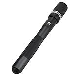 Yulatik Telescopic Pool Cue Extension, 12.6" Aluminum Billiard Stick Extender, Universal Slip-On Butt End Lengthener for Nine Ball Snooker, Matte Finish Adjustable Reach (Black)