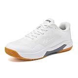 TURAFO Unisex Badminton Pickleball Tennis Shoes Arch Support Non-slip,