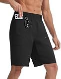 baleaf Men's Hiking Cargo Shorts with 6 Pockets 11'' Lightweight Water Resistant Quick Dry Golf Tactical Travel Shorts Black XL
