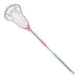STX Lacrosse Girls Crux Jr. Complete Stick, Pink