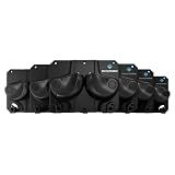 Gravity Grabber Ultimate Ski & Snowboard Wall Storage Rack - Fits any Ski or Snowboard - Save Your Rocker, Tips and Tails - Damage-free - 6x - Black