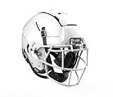 Schutt F7 2.0 Collegiate Football Helmet, EGOP NB VC Facemask Attached, Large, White