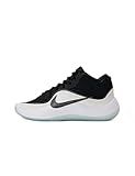 Nike Men's Precision 8 Mid Basketball Shoes, Black/Black-White-Ice Blue, 10.5
