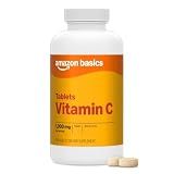 Amazon Basics Vitamin C 1000mg, Supports Healthy Immune System, Vegan, 300 Tablets, 10 month supply (Previously Amazon Elements)