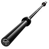 RitFit Elite 7ft Olympic Barbell, 500lbs — Black