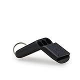 Genuine ACME Professional Quality BPA Free Plastic No. 635 Tornado AIRFAST Whistle, medium sized, High-pitch, pealess, 117 dBA, Designed and Made in The UK. Black