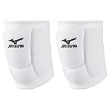 Mizuno LR6 Volleyball Kneepad, White, Medium