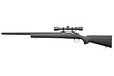 Lancer Tactical Upgraded M24 Bolt Action Spring-Powered Sniper Airsoft Rifle with Scope (Threaded, CNC Aluminum Spring, Up to 500 FPS)