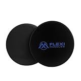 Flexi Muscles Core Sliders Dual Sided Sliding Discs for Use on All Floors. Our Core Sliders are ideal for Abs exercises, Yoga, Pilates and Home Workouts.