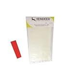 REINDEER Cricket Bat Protection Grade 1 Scuff Sheet (Pack of 2) with Free Toe Guard