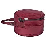 Schneiders Dura-Tech Padded Horse Riding Helmet Bag | Durable 420D Nylon with Quilted Lining | Protects and Transports Equestrian Helmets with Style | Color Burgundy