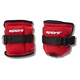 Sporti 3lbs Fitness Ankle Weights - Red - 3 lb