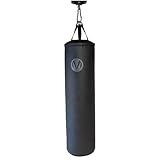 4ft Heavy Punching Bag – Premium Boxing Heavy Bag for Best Training Performance - Durable Water-Filled Core Punch Bag for Consistent Feel & Reduced Punch Impact (MC-KIT002)
