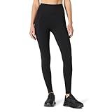 Amazon Essentials Women's Active Total Train High Waist 27.5" Inseam Full Length Gym Workout Leggings with Pockets, Black, X-Small
