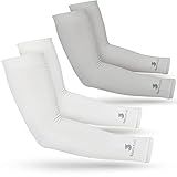 SportsTrail Cooling Arm Sleeves for Men & Women – Breathable, Moisture-Wicking, Sun Protection for Sports, Basketball, Football, Running, Golf, Cycling, Volleyball Arm Sleeves for Women, Men & Youth