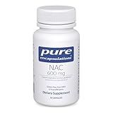 Pure Encapsulations NAC 600 mg - N-Acetyl Cysteine NAC Supplement for Lung Health & Immune Support, Liver Support & Antioxidants* - with Freeform N-Acetyl-L-Cysteine - 30 Capsules