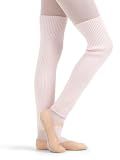 Capezio Big Girl's 18" Legwarmer Sockshosiery, Pink, One Size