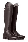 HORZE Rover Women's Synthetic Leather Equestrian Boots, Durable and Comfortable Horse Riding Boots for Women with Rear Zipper for Show, Stable and Arena Use, Everyday Training for Horseback Riders