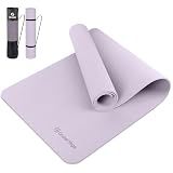 Gruper Yoga Mat Non Slip, 72"L x 24"W x 0.24"/0.32"TH, Anti-Tear Exercise Mat with Carrying Strap and Bag, Pro TPE Yoga Mats for Women, Workout Mats for Home, Pilates and Floor Exercises