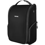 YOREPEK Golf Shoe Bag Men, Golf Accessories Bag with 3 Pockets for Socks