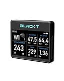 BLACK T SHOT5 Golf Launch Monitor Portable Doppler Radar Swing Speed Trainer with Ball Speed, Club Head Speed, Smash Factor & Distance Tracking, Indoor Outdoor Golf Training Device