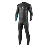 Synergy Triathlon Wetsuit - Volution 3/2mm Full Sleeve for Open Water Swimming (Men, Men's L1)