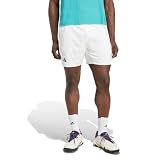 adidas Men's Ergo Tennis Shorts, White, Large/7"