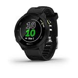 Garmin Forerunner 55 GPS Running Smartwatch, Black