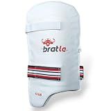 Bratla Men's Cricket Thigh Guard Pad Club – Adjustable Strap, Fits Most Adult Players – Thigh Protection for Men's Cricket (Adult Left Hand)