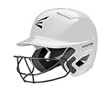 Easton | ALPHA 3.0 Batting Helmet with Facemask | Baseball / Fastpitch Softball | Medium/Large | White