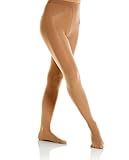 Mondor 3310 Girl's Figure Skating Tights Footed 12-14