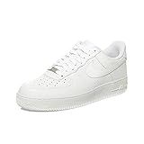 Nike Men's Air Force 1 '07 Basketball Shoe, White/Black, 9