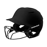 EvoShield XVT™ 2.0 Matte Batting Helmet with Facemask - Black, Medium/Large