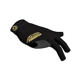 PREDATOR Second Skin Billiard Glove - Black/Yellow - Left Hand - L/XL