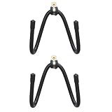 YYST Skateboard Wall Mount Skateboard Wall Hanger Storage Rack Flexible Hanger - Fit Cruiser Boards, Skateboards, Penny Boards, Longboards,etc- W Style - No Board -2/PK