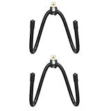 YYST Skateboard Wall Mount Skateboard Wall Hanger Storage Rack Flexible Hanger - Fit Cruiser Boards, Skateboards, Penny Boards, Longboards,etc- W Style - No Board -2/PK