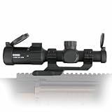 Triton Ronin 1-6x20 HD Second Focal Plane SFP | Shorty | LPVO Rifle Scope - C5 Reticle