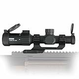 Triton Ronin 1-6x20 HD Second Focal Plane SFP | Shorty | LPVO Rifle Scope - C5 Reticle